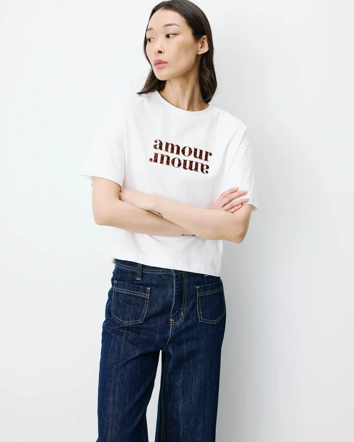 Camiseta Casual Anis Manga Corta