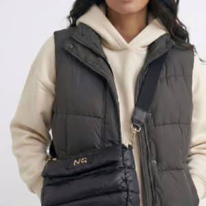 Bolso Bandolera Acolchado Puffy