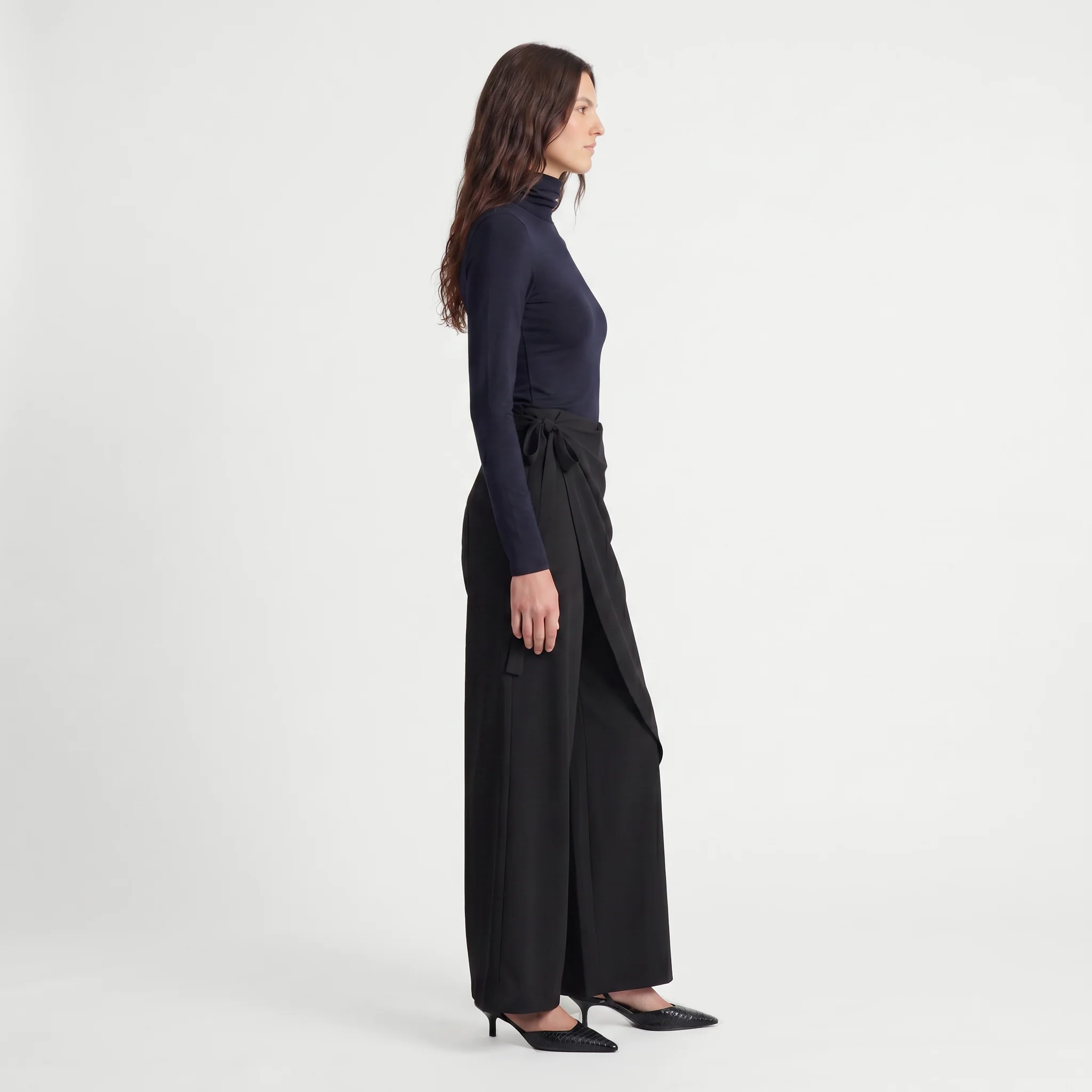 Pantalón de Vestir con Caída Fluida - Imagen 2