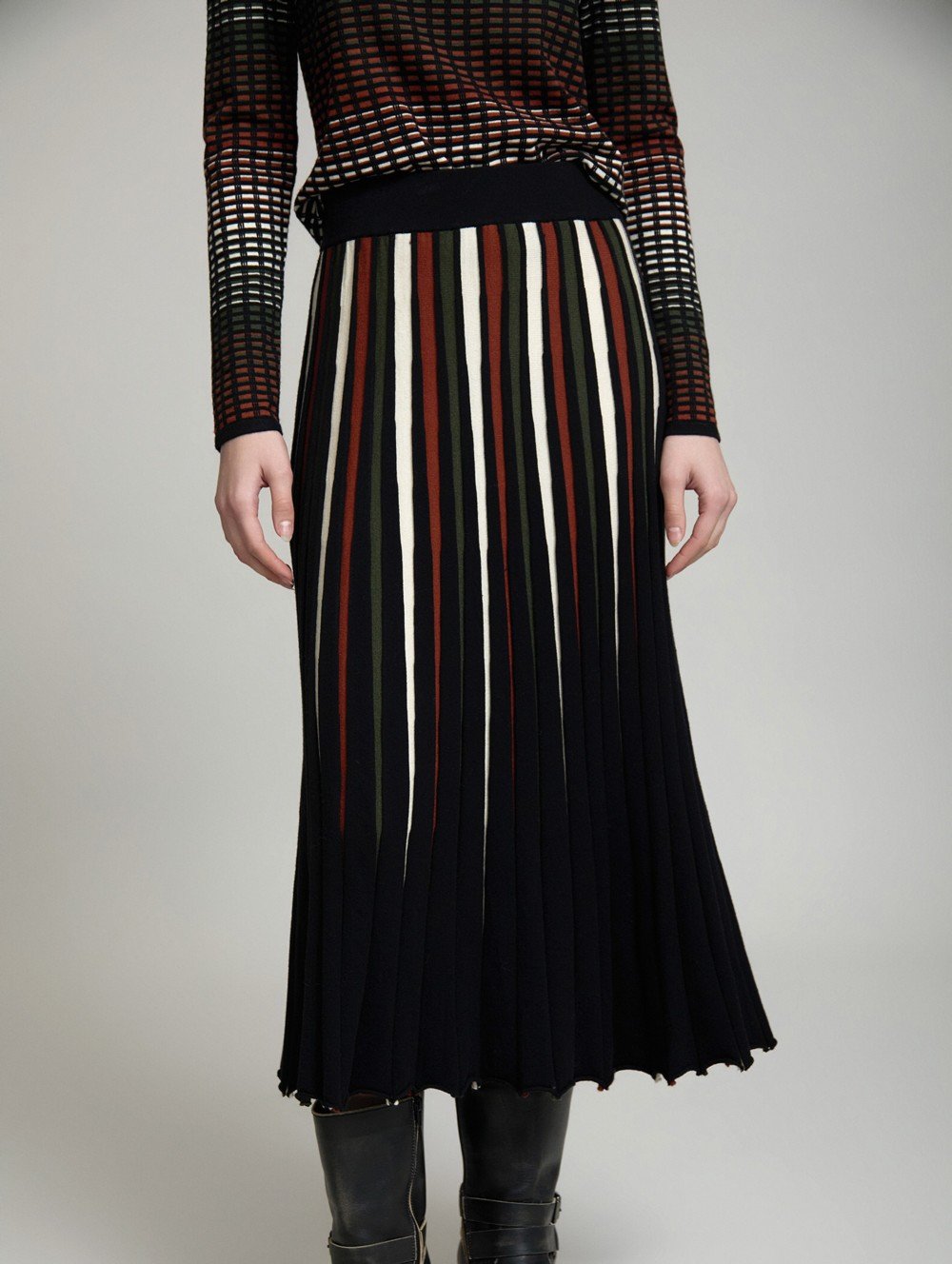 Falda Midi de Canalé Vanisé - Imagen 2