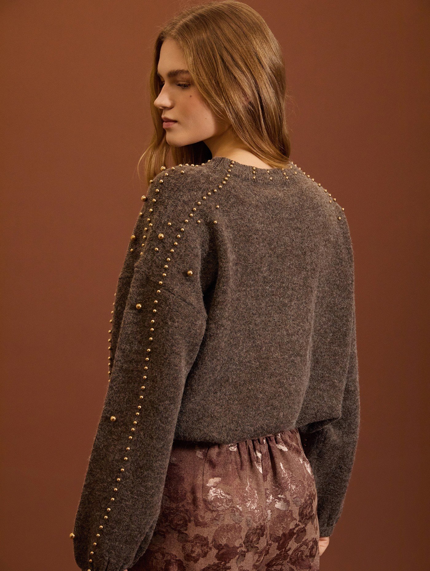 Jersey de Punto con Detalle de Perlas - Imagen 3