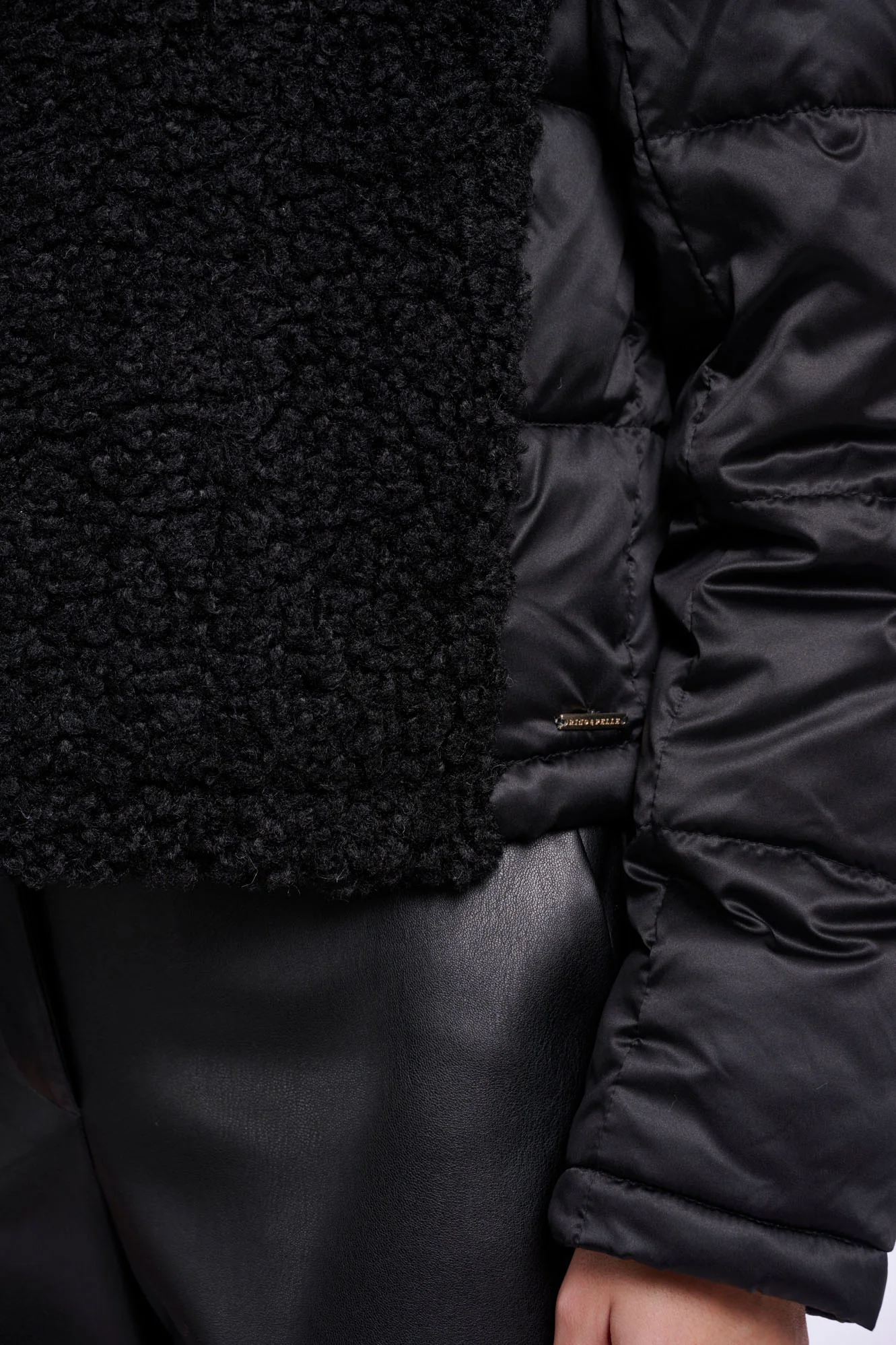 Chaqueta Bimateria con Contraste - Imagen 2