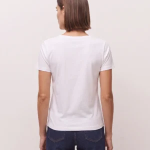 Camiseta con Detalle de Puntilla